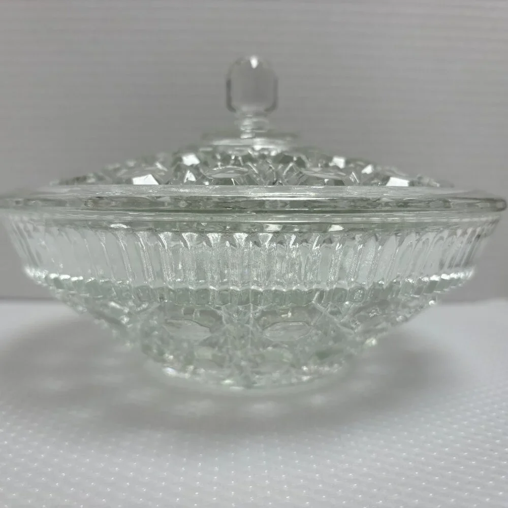 Indiana Glass Windsor Clear Glass 7-1/2